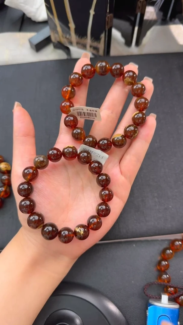未镶嵌琥珀手串难*JJD0615051
