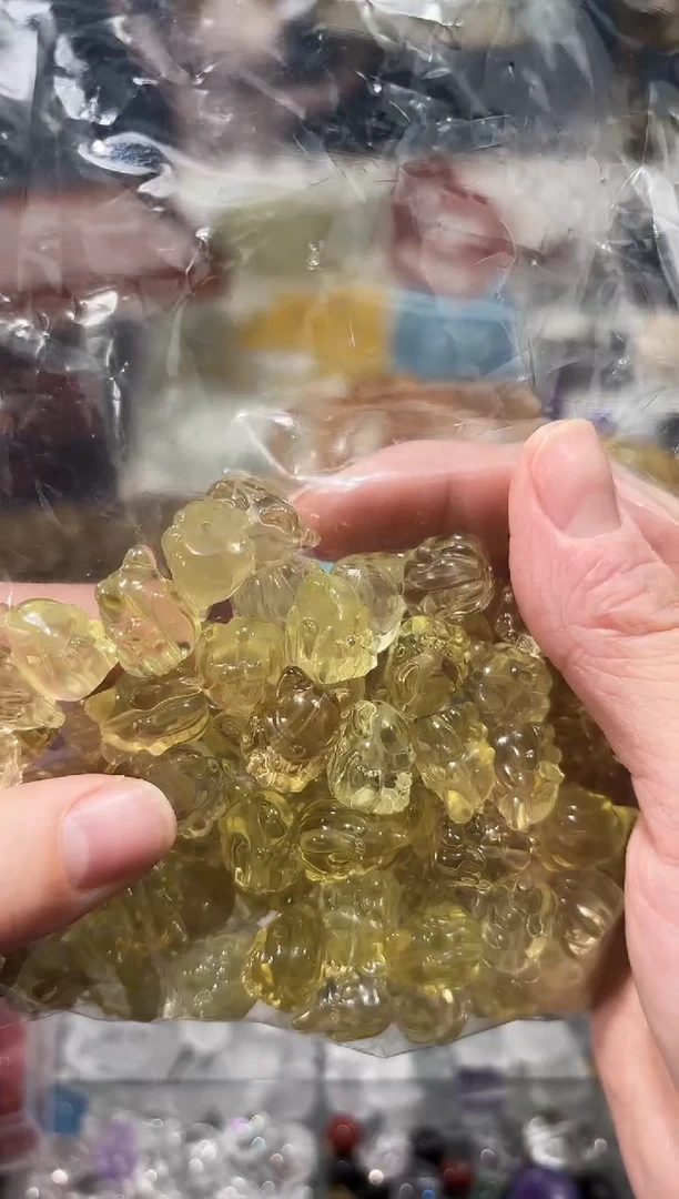 【闪购商品】水晶手串未镶嵌黄水晶凤九一个宽卡约11
