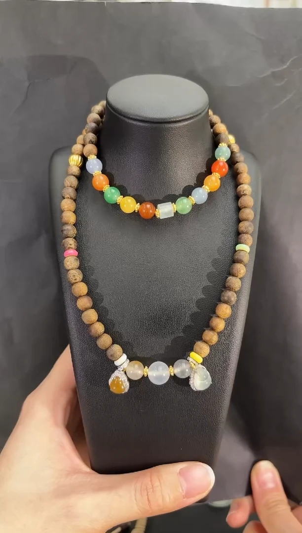 未镶嵌手串翡翠翡翠多宝手串多人不退不换