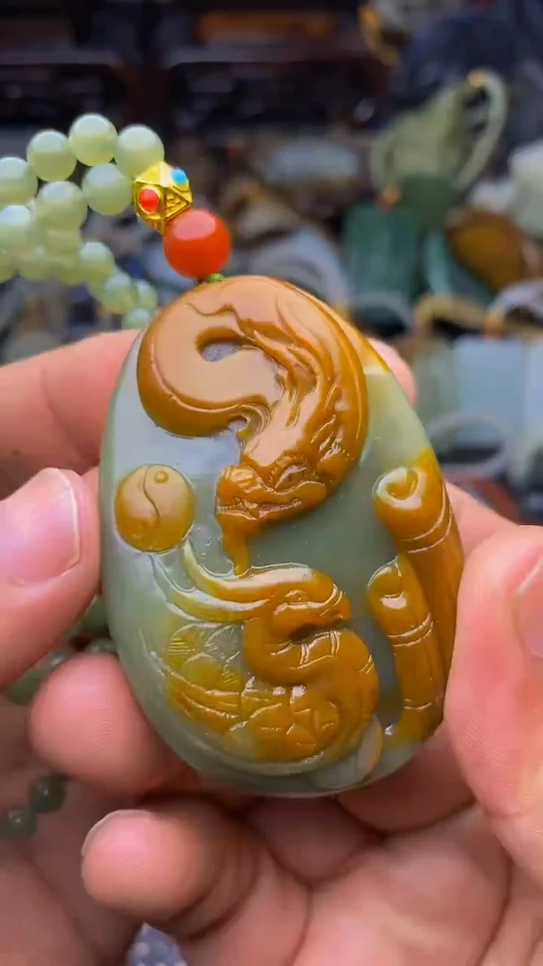 未镶嵌和田玉挂件1