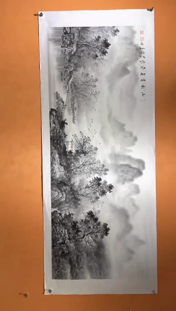 国画刘金玉老师亲笔手绘