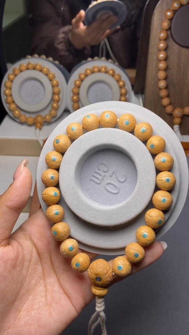 吊坠凤眼菩提简*生12凤眼手串松钉