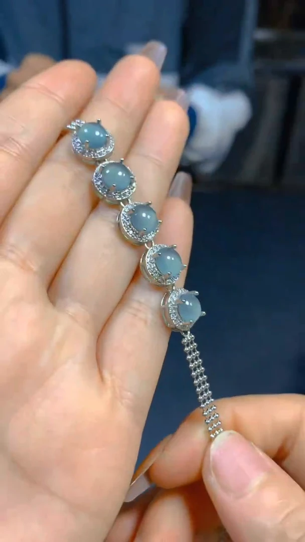 【闪购商品】翡翠手链未镶嵌0800073944多样性发一