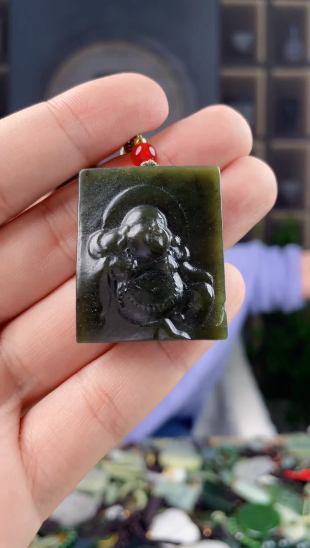 颈饰未镶嵌和田玉拍一发一，多样性发货