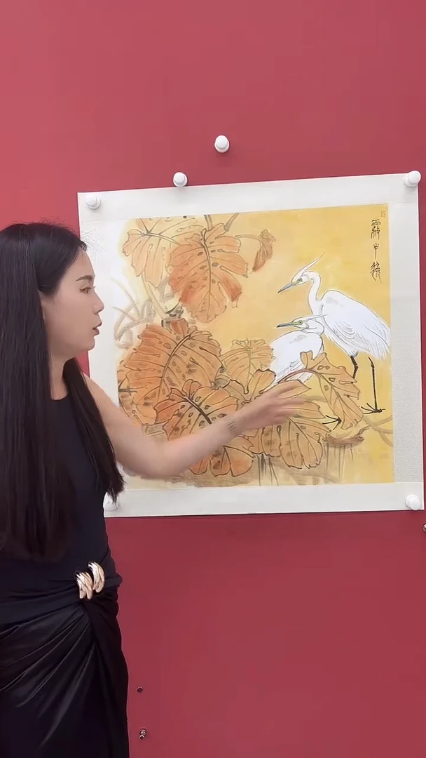 国画唐丽国画作品32