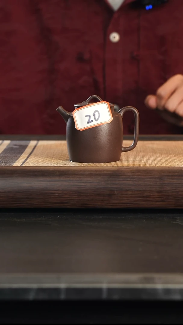 20号全手工紫砂壶壶