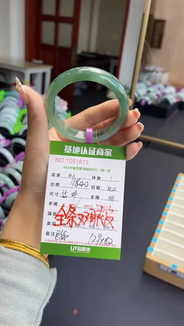 未镶嵌手镯翡翠多人