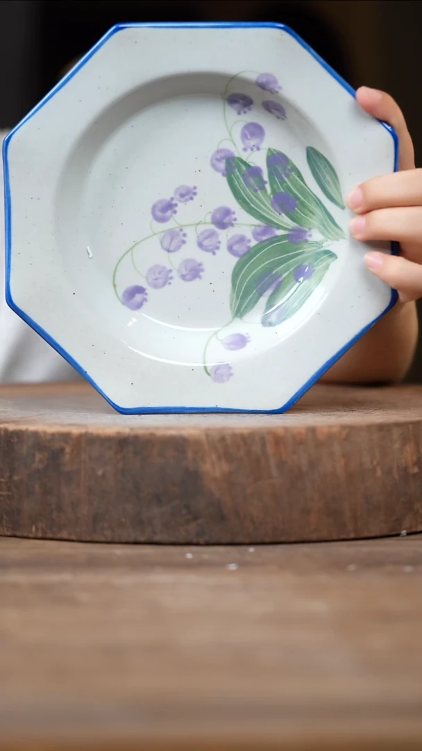 瓷片景德镇高温釉下彩（食品级）