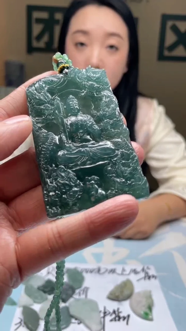 未镶嵌定制翡翠简****~-毛货-不退不换