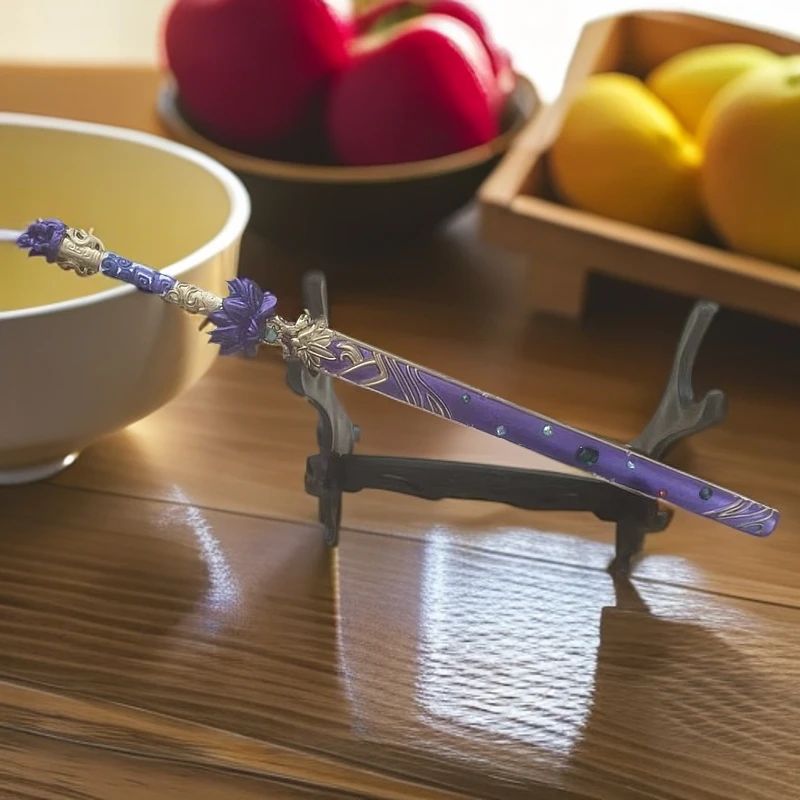 不染尘DIY紫色宝石款