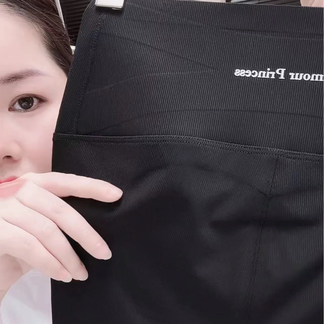 ML6608（聚水潭）夏季收腹高腰短裤打底裤五分紧身裤运动女士芭比裤