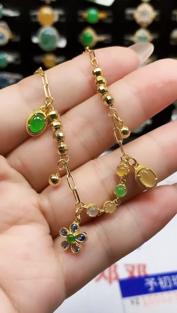 银S925镶嵌戒指翡翠2132