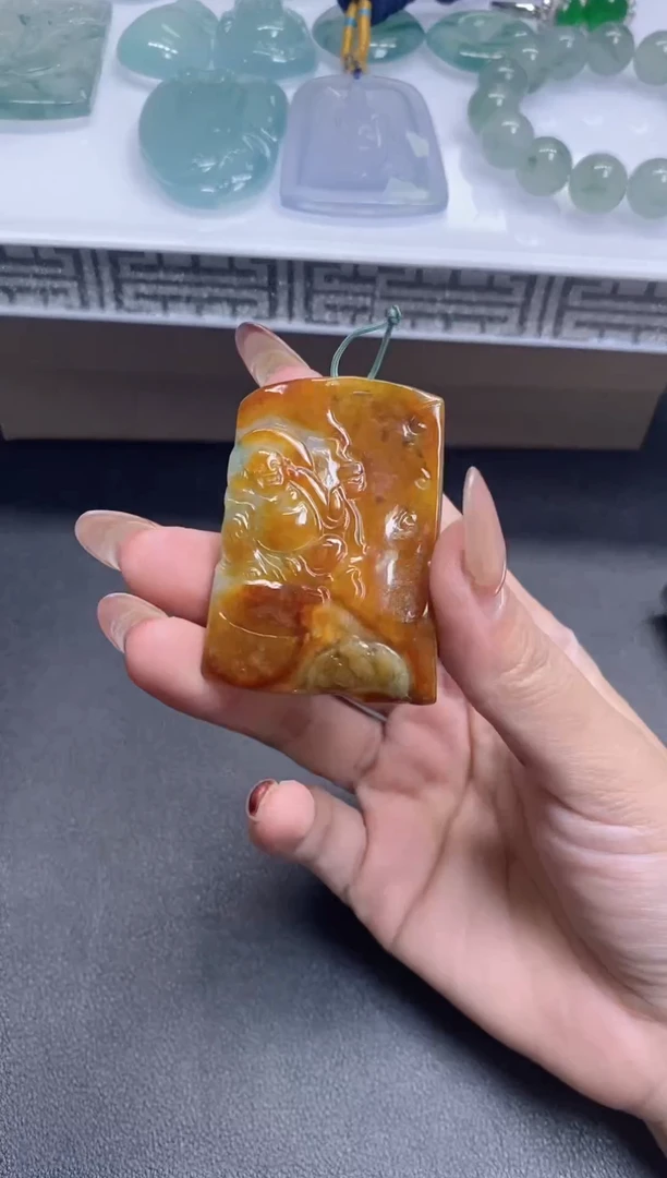 颈饰未镶嵌翡翠a46