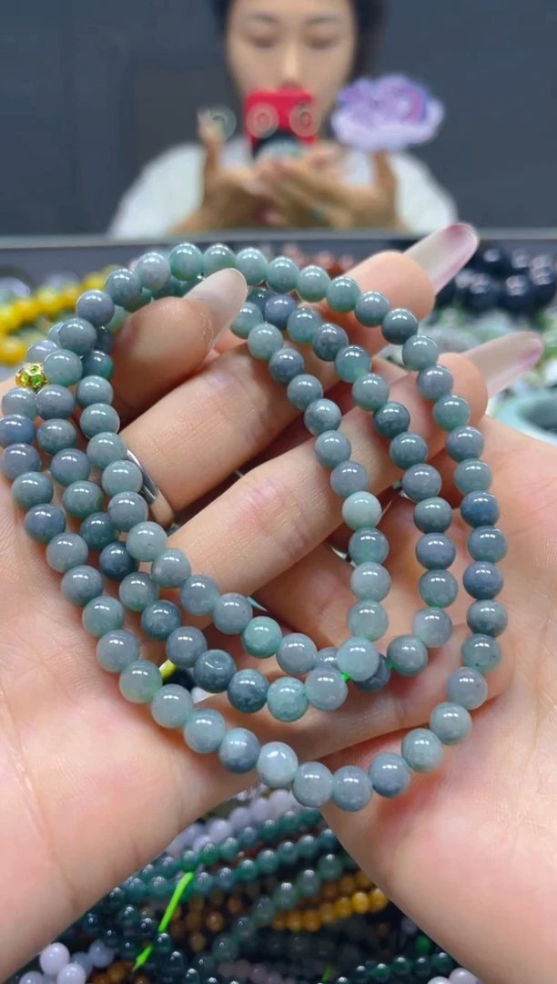 颈饰未镶嵌翡翠6MM