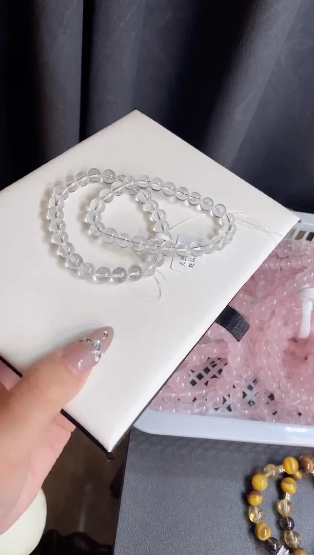 【闪购商品】水晶手串未镶嵌白阿赛