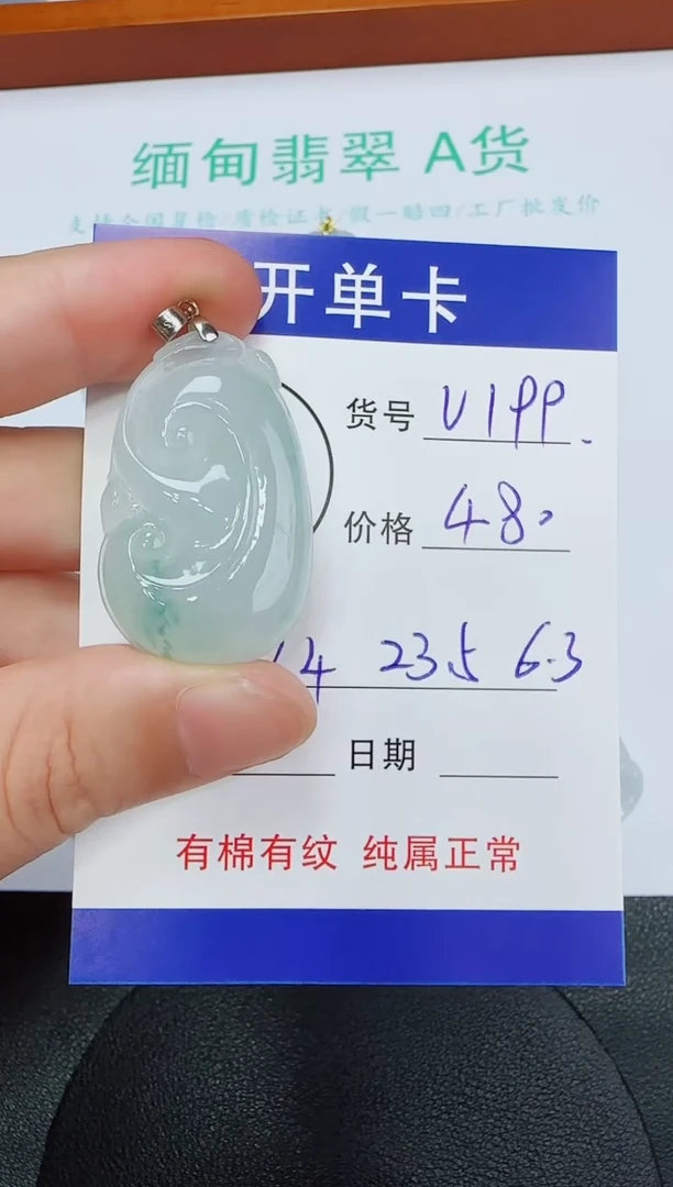 吊坠(赠链)未镶嵌翡翠199