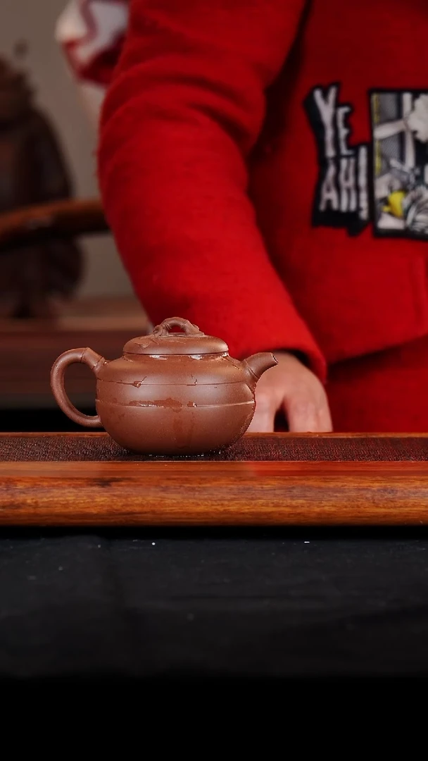 原创全手工制作紫砂