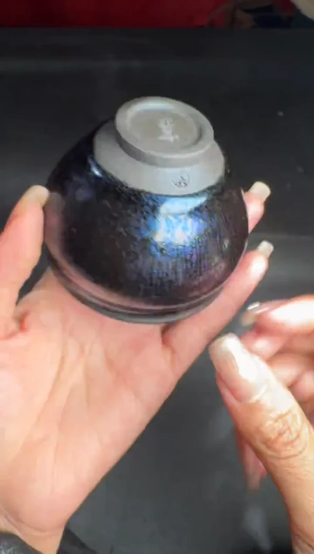 茶盏陆金喜柴烧曜变4