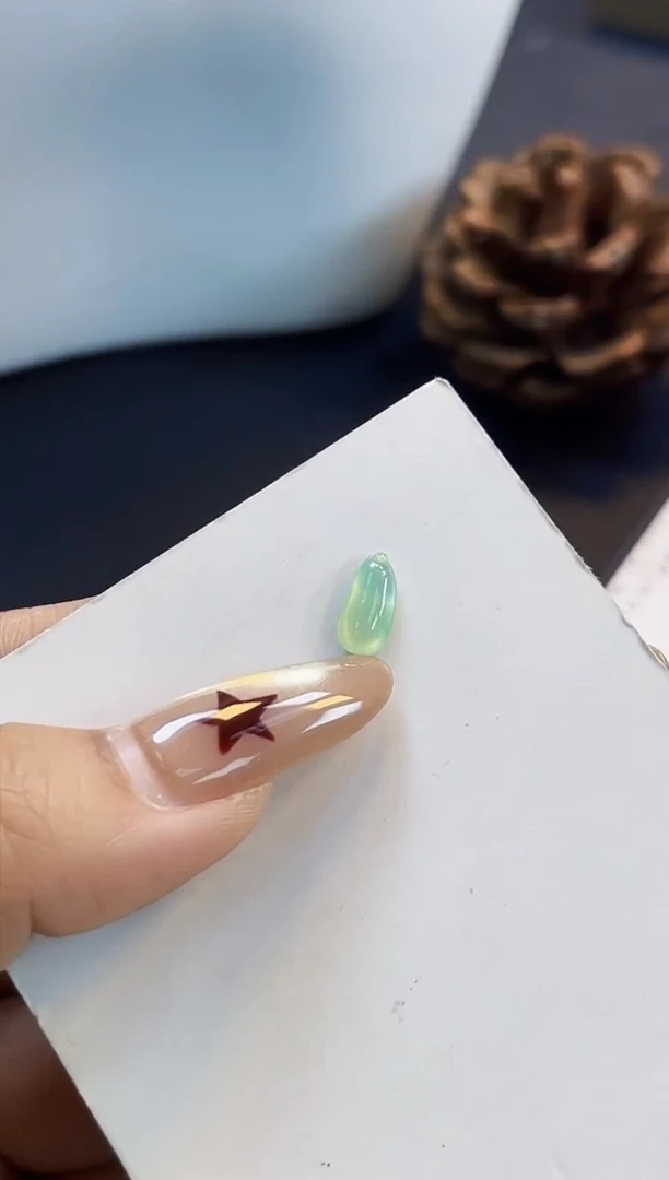 裸石翡翠聚乔01晴底福瓜9.2*4.4*2.7