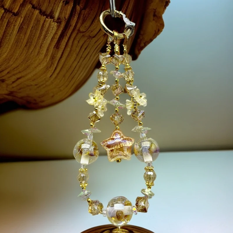 时尚手机链挂饰装饰钥匙扣挂绳DIY手工个性创意防丢防摔网红挂绳