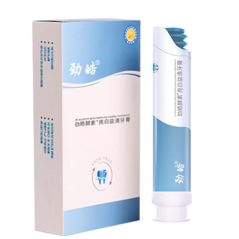 劲皓酵素亮白益清牙膏双支牙膏 清洁