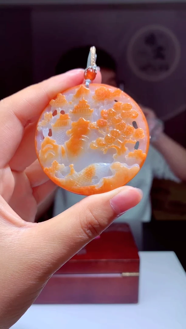 【闪购商品】翡翠颈饰未镶嵌天然A货翡翠（拍一发一）