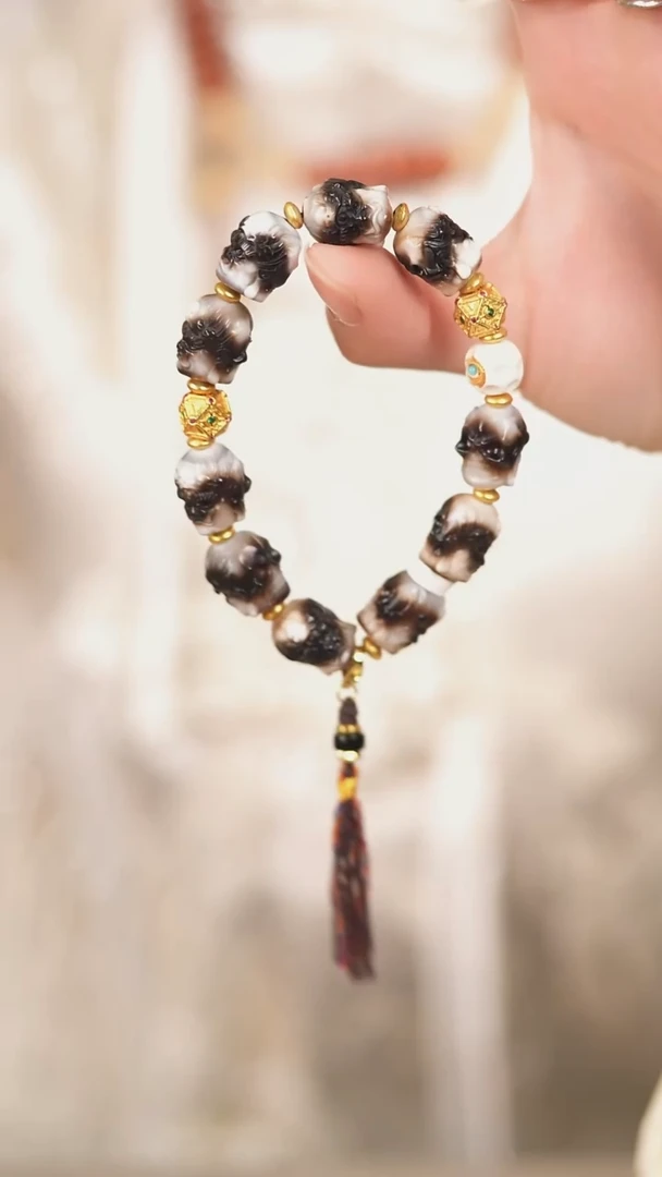 玛瑙/玉髓颈饰未镶嵌传世珠宝