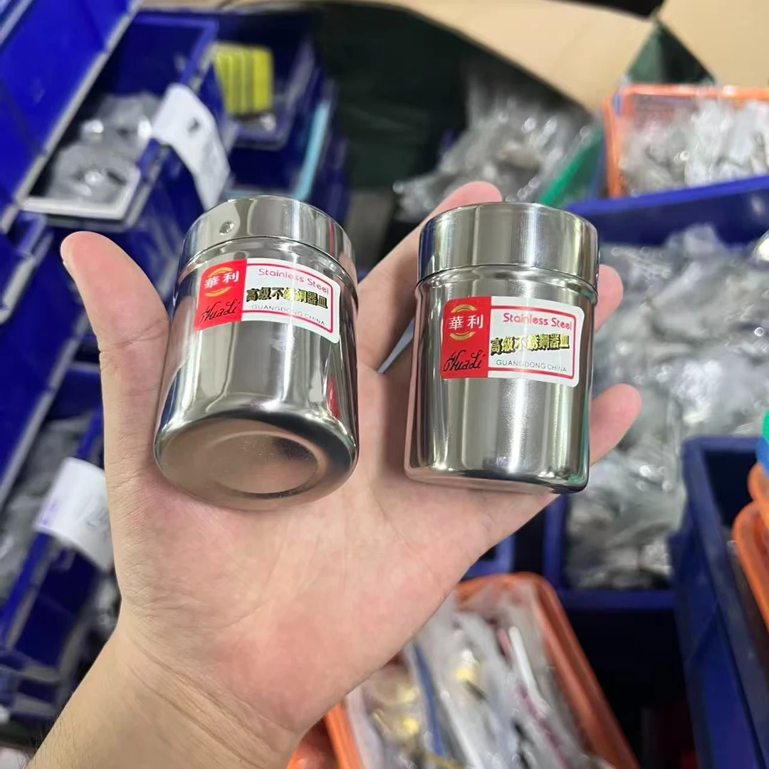 不锈钢高工调料罐2个【汤姆餐具福利专场】