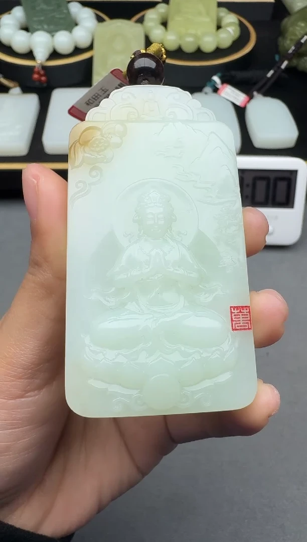 颈饰未镶嵌和田玉1