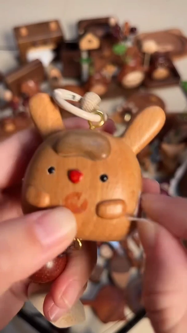 木微瑕小兔子挂件