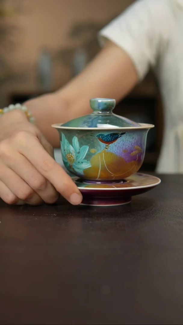 杯景德镇陶瓷杯碗柴烧多人瑕疵