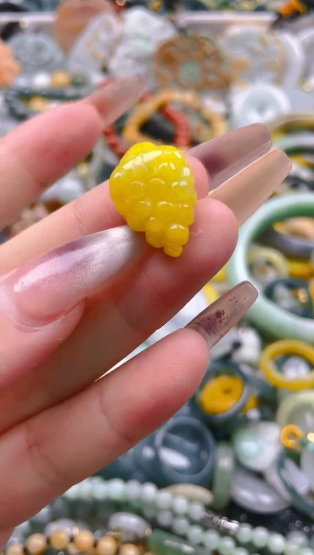 【闪购商品】翡翠颈饰未镶嵌/U/翡翠A货一图一物