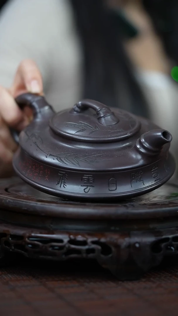 茶壶紫砂宜兴岁颐传砂原矿全手3