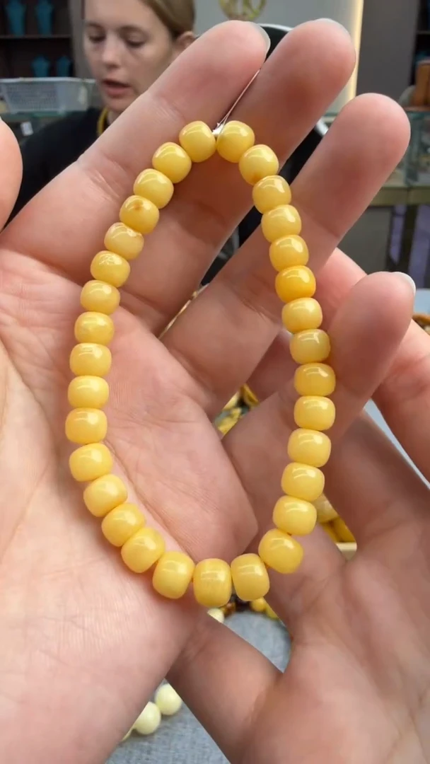手链琥珀未镶嵌77秒拍号 假一罚三