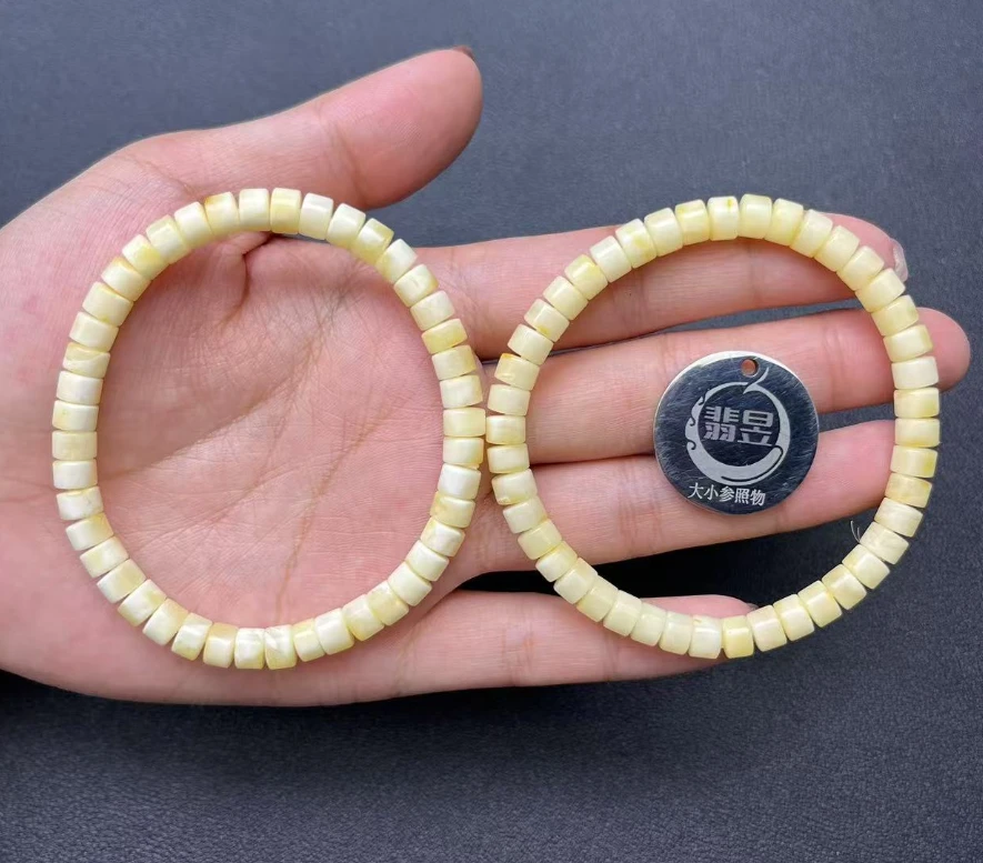 20103T18-3N5-蜜蜡手串/约5+/约42颗/-多样性发其一C