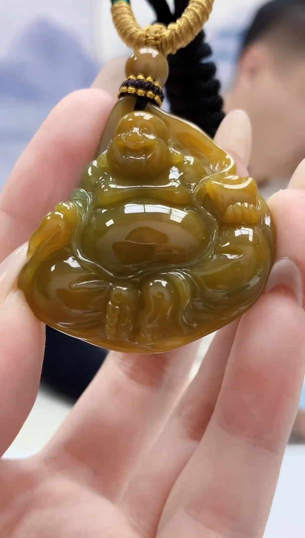 定制翡翠未镶嵌4898jw-毛货挂件48