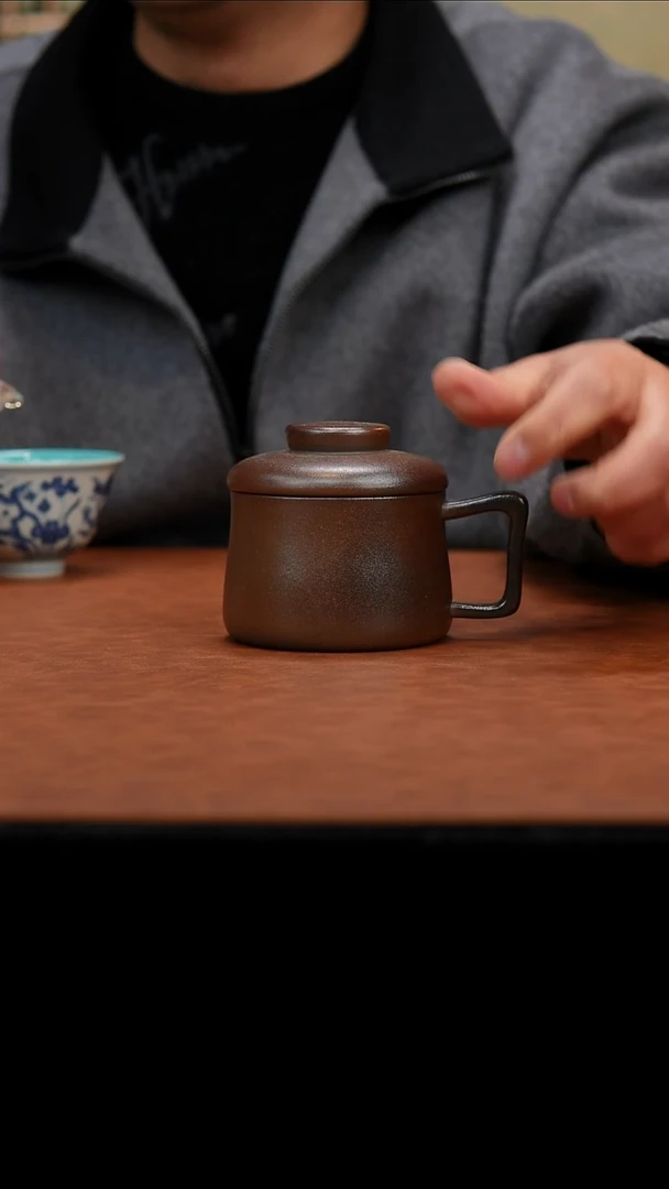 茶壶紫砂柴烧盖杯230毫升左右