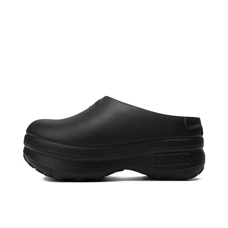 【厨师鞋】阿迪达斯三叶草女鞋新款运动拖鞋厚底凉鞋休闲鞋IE4626