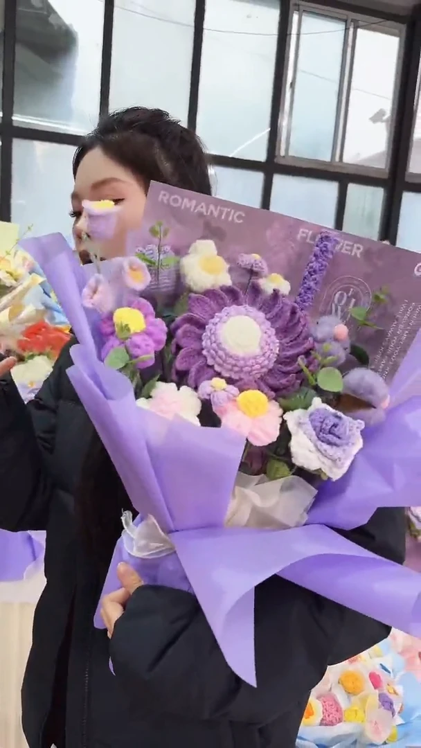 非遗手工定制花束，孤品清仓！！