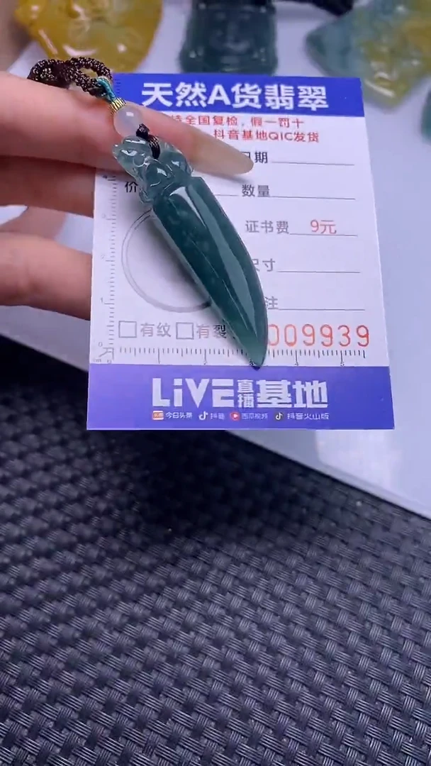 颈饰未镶嵌翡翠