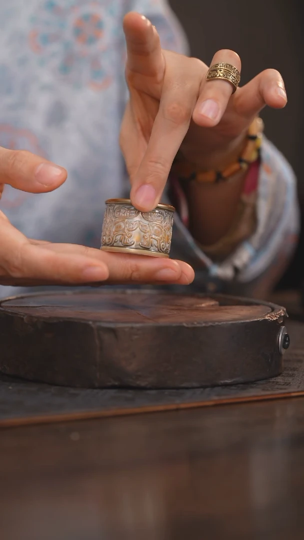 【闪购商品】杯36柴烧柴房陶瓷｜盖置