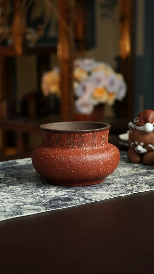 茶杯紫砂17号宜兴紫砂原矿作品