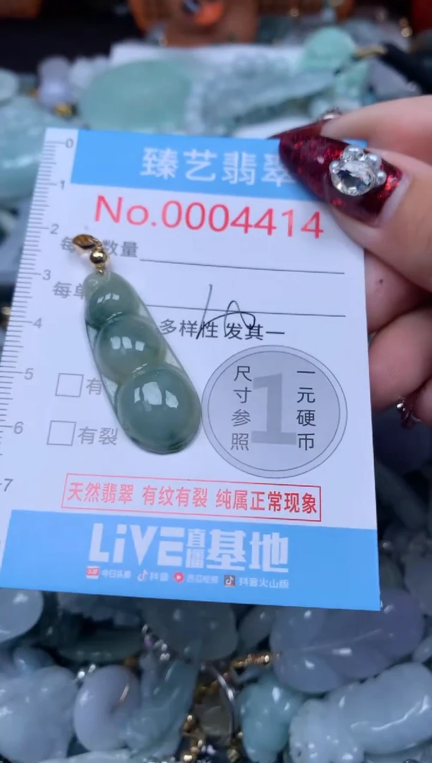 颈饰未镶嵌翡翠4418