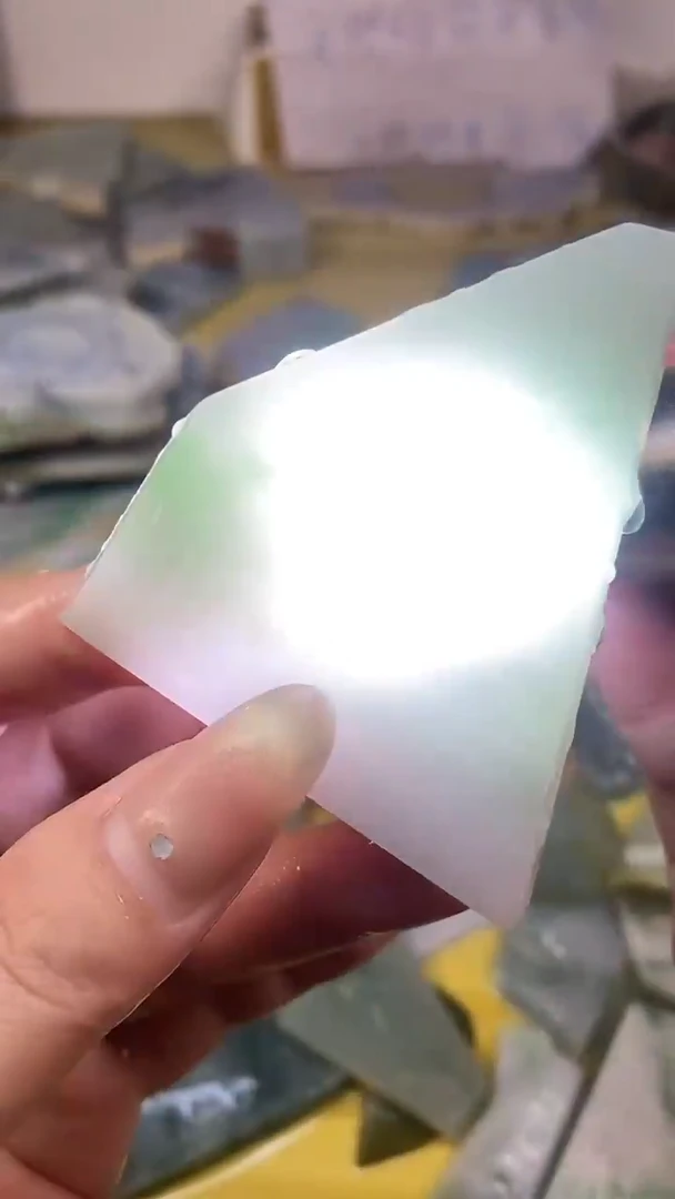 散珠翡翠天然缅甸翡翠A货485