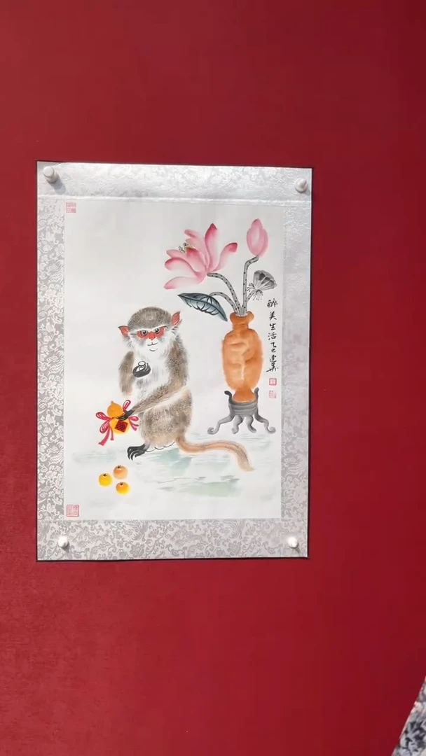 国画老师现场创作 7