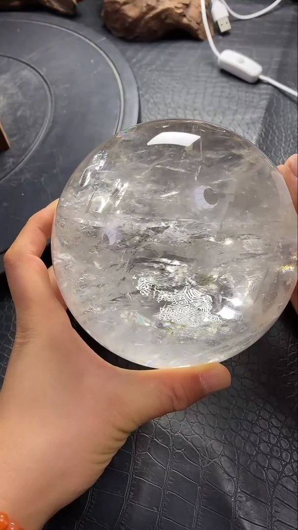 水晶珠宝半成品未镶嵌天然水晶居家办公摆件