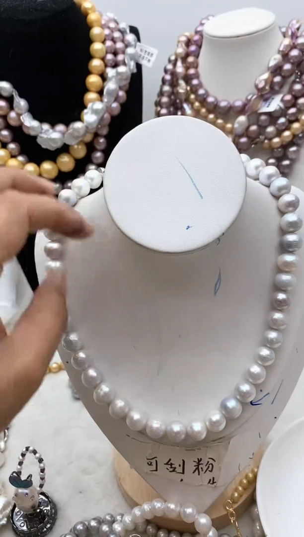 【闪购商品】淡水珍珠颈饰钛钢223