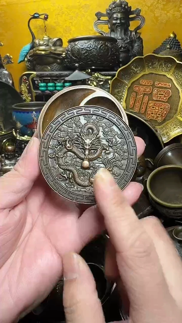 铜器摆件收收藏藏