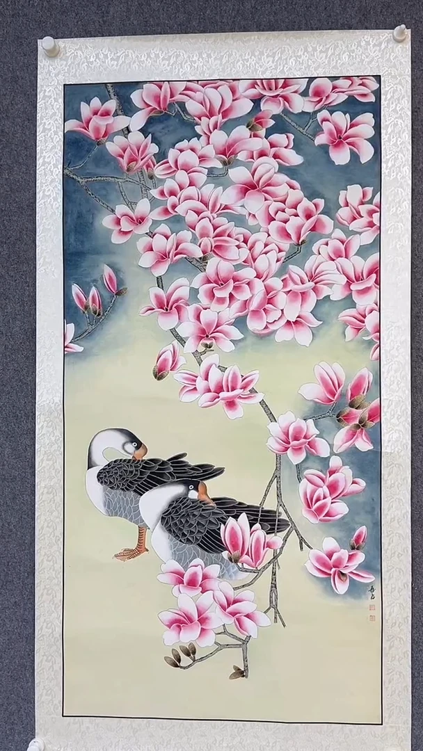 国画高喜占-8平尺-国画作品