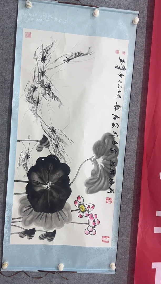 国画直播间张老师的作品